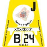 la vignette numérique pour l'Autriche en 2024A